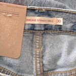 Levi's LEVI’S Ripped High Waist Ribcage Straight Ankle Light Indigo Jeans Size 30 NEW Photo 7
