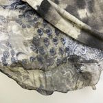 Scandal Italy Sweater Top Long Sleeve Knit Layered Lined Sheer Shirt Pleat Back* Brown Size M Photo 9