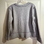 J.Jill Gray Button Front Sweater Jacket Wool Blend Medium Portugal Cozy Photo 1