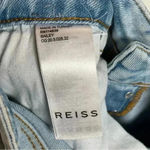 Reiss ‎ Light Wash Bailey High Waisted Straight Leg Jean Photo 7