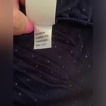 Kate Spade new york Evergreen Pajama Top Polka Dot Navy/pink Sz L Soft Comfy Photo 8