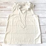J.Crew  UK Women’s Size 6 Cream Colored Sleeveless Blouse Work Attire NEW Photo 0