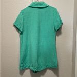 Show Me Your Mumu  Teal Collared Top Photo 2