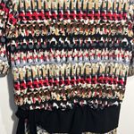 Madison Leigh MADISION LEIGH Woman's Round Neck, Short Sleeves, Multicolor Top - Size 6 Photo 1