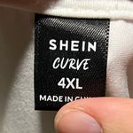 SheIn White Tee with Bunnies and Pink Bow Photo 2