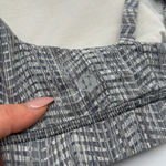 Lululemon Energy Sports Bra 4 Power Luxtreme Arrow Jacquard Silver Spoon Size 8 White Size L Photo 6
