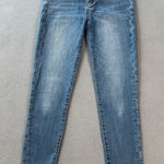 American Eagle  Jeans Womens 4 Short Blue Jegging Mid Rise Medium Wash Stretch Photo 0