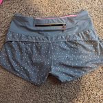 Lululemon Sprinkle  Grey Colorful Speed Up Shorts Photo 1