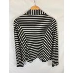 Kenar  Striped Open Front Blazer Cardigan Size Small Photo 5