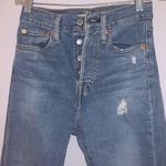 Levi's Jeans Wedgie Skinny Distressed Ripped High Waisted 24 Photo 1