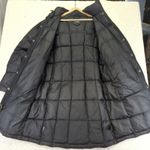 The North Face Women Black 600 Fill Down Parka Jacket Long Coat Size Small PATCH Photo 2