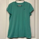 Nike  Teal Fitted Athletic Sports Fit Dry Shirt Size XL GUC #4217 Photo 1
