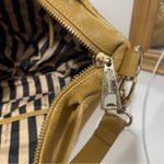 Kelsi Dagger  yellow gold soft leather hobo shoulder strap bag boho pebbled Photo 8