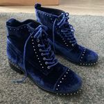 Marc Fisher Cassidey studded Velvet Booties Photo 1