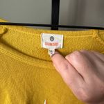 Anthropologie Sundry Texas Star Mustard Sweatshirt, size S Photo 3