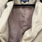 B&S fashion wear woman’s tan trench coat size Large Photo 5