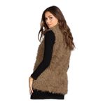 Ashley by 26 International Ashley Premium By 26
International Womens Black
Brown Faux Fur Vest Size L Photo 2