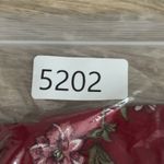 Betsy Lauren Dress Womens 6 Red Yellow Floral Midi Bohemian Cottagecore Prairie Photo 8