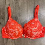 Victoria's Secret Victoria’s Secret Body By Victoria‎ Rhinestone Red Lace Push Up Bra Size 34D Photo 0