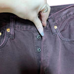 RE/DONE 90s High Rise Loose Jeans Wine Dipped Denim Size 29 Photo 5