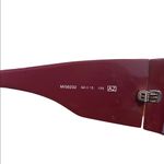 Missoni  MI56202 maroon plastic frame sunglasses. Photo 3