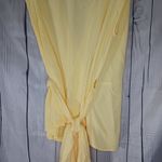 J.Jill Yellow Wrap Rayon Top Size M Photo 9