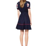 Tory Burch Alicia Embroidered Cotton Voile Dress Photo 1