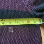 EXPRESS rib women’s dark purple long sleeve sweater crew neck pullover size s Photo 5