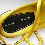 Proenza Schouler Canary Yellow Square Open-Toe Strappy Sandals Size 6.5 | EUC Photo 4