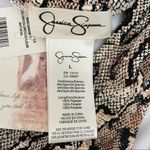 Jessica Simpson , Snake Charmer Midster Bottom Large Neutral Bikini Bottoms Photo 6