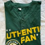 Oakland A’s Authentic Fan jersey Green Size M Photo 8