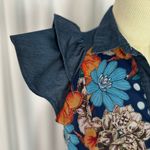 CQ by CQ  Short Ruffle Sleeve Semi-Sheer Dress (655) Photo 6