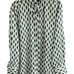 Lane Bryant NWOT  Silky Button Front Top Size 22 / 24 Photo 0