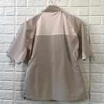 Glen Echo Golf pullover‎ drawstring windbreaker Tan Size L Photo 3