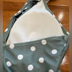 SheIn Green & White Polka Dot One Piece Bathing Suit Swimsuit Photo 6