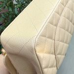 Chanel CC CLASSIC MEDIUM DOUBLE FLAP CAVIAR BEIGE GHW Photo 8