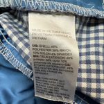 Chico's Chico’s Juliet Gingham Straight Cropped Pull On Pants Preppy Picnic Photo 4