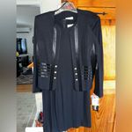 Perceptions Vintage Elegant Black Women's set Jacket and Dress Photo 8