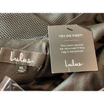 Lulus  Black Sleeveless Fit & Flare Skater Dress NWT XL Photo 10