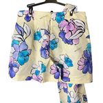 The Drop Women's Floral Print Short by kimberlygoldson Blue Size XL Photo 2