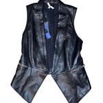 Rebecca Minkoff NWT Tiffany Vest Genuine Leather Utility Moto Biker Grunge sz 0 Photo 10