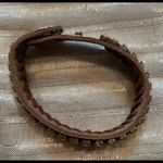 Rhinestone wrap bracelet Silver Photo 1