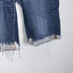 American Eagle Super Stretch Skinny Frayed Cuff Bermuda Jean Size 8 Like New Photo 3