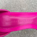 Alexander McQueen 80mm Arc calfskin leather architectural-heel sandals size 39 Photo 12