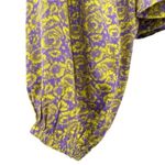 Abound  Boho Floral Off Shoulder Crop Top New Milkmaid Photo 5