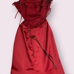 Gunne Sax Vintage Jessica McClintock Ruby Red Gown size 3/4 Photo 10