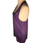 Head Open Back Spaghetti Strap Purple Gym Workout Yoga Tank Top Size M Photo 5