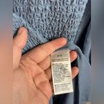 White House | Black Market  Woman’s Blue Formal Classic Boho Long Sleeve Dress Med Photo 3