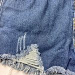 Cute and Trendy Summer Style Women's Denim Distressed Blue Shorts Size M Photo 13