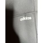Adidas 7/8 Tights Aeroready High Rise Black White 3-Stripes Women's Size Large Photo 1